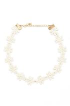 Forever21 Crochet Flower Choker