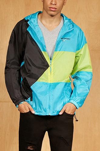 Forever21 Dope Bahamas Print Windbreaker