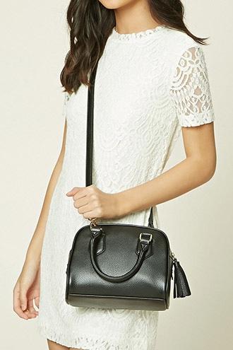 Forever21 Faux Leather Satchel Bag