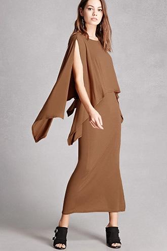 Forever21 Layered Maxi Dress
