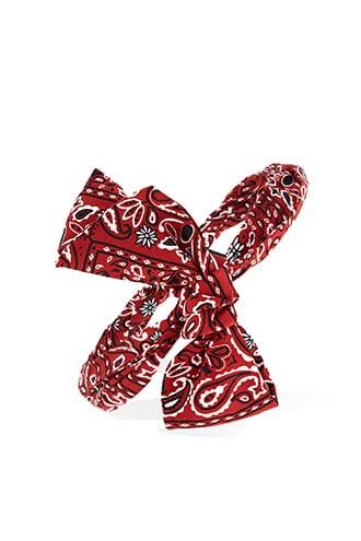 Forever21 Bandana Print Hair Bow