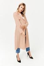 Forever21 Chiffon Trench Coat