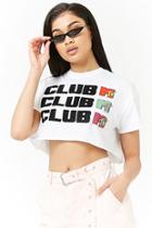 Forever21 Club Mtv Graphic Crop Top