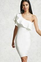 Forever21 One-shoulder Mini Bodycon Dress