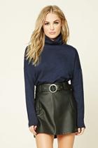 Forever21 Contemporary Turtleneck Top