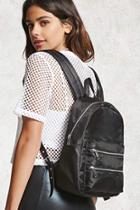 Forever21 Dual Zip Nylon Backpack