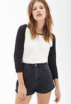 Forever21 High-waist Denim Shorts