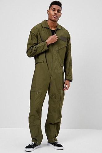 Forever21 Rothco Utility Jumpsuit