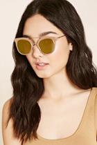 Forever21 Flat Mirrored Square Sunglasses