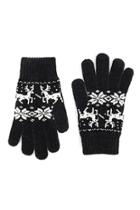 Forever21 Fair Isle Chenille Gloves