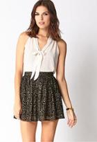 Forever21 Dancing Queen Metallic Skirt