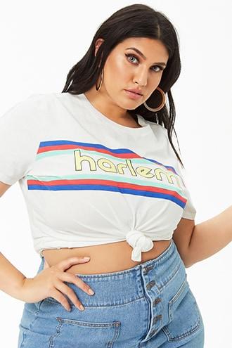 Forever21 Plus Size Harlem Graphic Tee