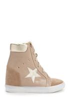 Forever21 High-top Wedge Sneakers