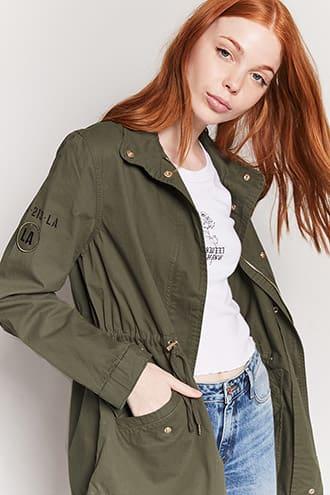 Forever21 Button-front Jacket