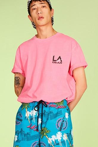 Forever21 L.a. Gear Logo Tee