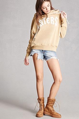 Forever21 Faux Suede High-top Sneakers