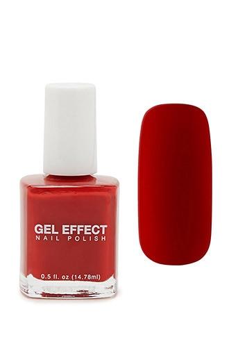 Forever21 Crimson Gel Effect Nail Polish