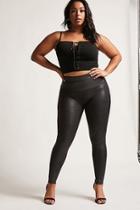 Forever21 Plus Size Spanx Faux Leather Leggings