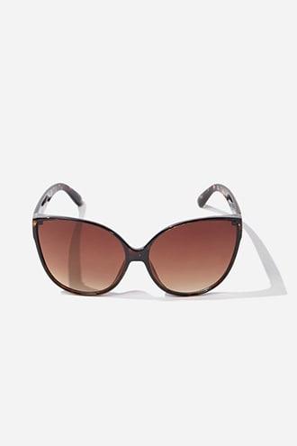 Forever21 Tortoiseshell Cat-eye Gradient Sunglasses