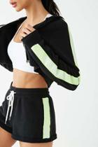 Forever21 Active Los Angeles Graphic Cropped Jacket