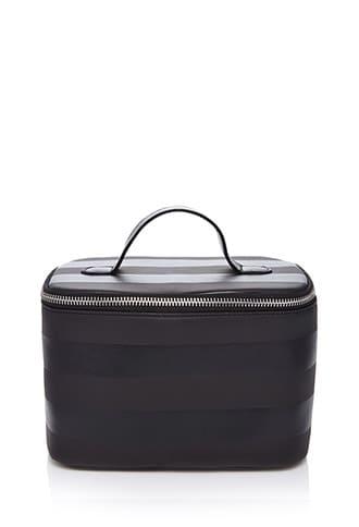 Forever21 Striped Cosmetic Case