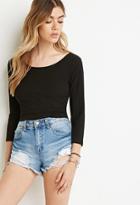 Forever21 Classic Ribbed Crop Top