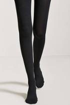 Forever21 Ribbed Opaque Tights