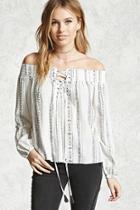 Forever21 Contemporary Self-tie Top