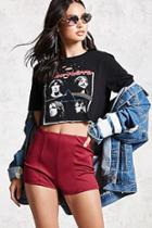 Forever21 Zip-back Shorts