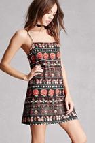 Forever21 Motel Abstract Print Cami Dress