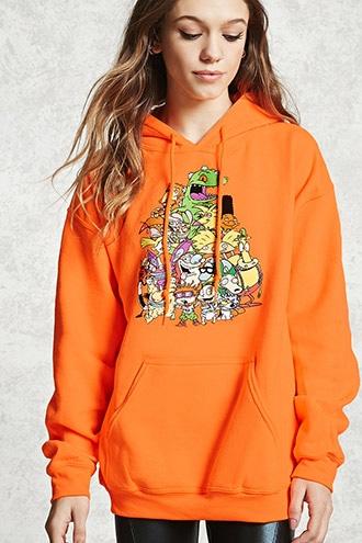Forever21 Nickelodeon Graphic Hoodie