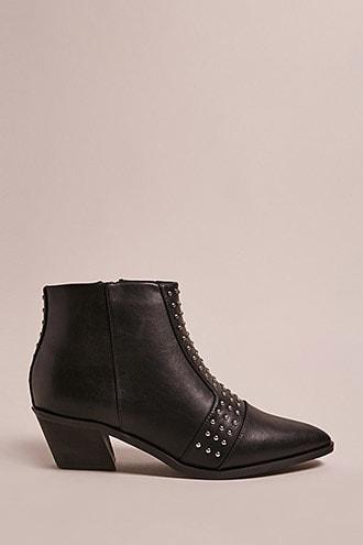 Forever21 St. Sana Studded Ankle Boots
