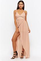 Forever21 Crochet Lace High-low Cami Dress