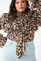 Forever21 Plus Size Jaguar Print Top