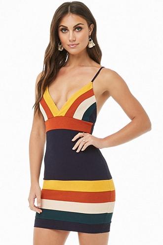 Forever21 Multicolored Mini Dress