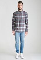 Forever21 Plaid Flannel Button-down Shirt