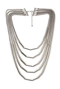 Forever21 Sleek Layered Necklace