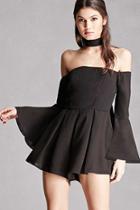Forever21 Selfie Leslie Off-the-shoulder Romper
