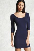 Forever21 Ribbed Cutout Mini Dress