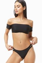 Forever21 Off-the-shoulder Bikini Set