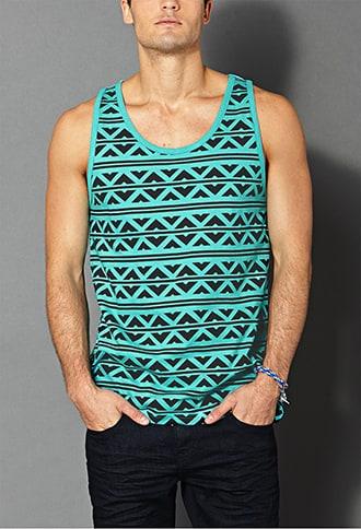 Forever21 Geo Print Tank