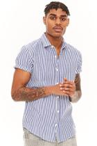 Forever21 Striped Slim-fit Shirt
