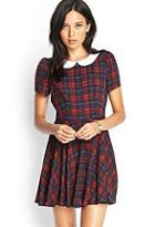 Forever21 Plaid Peter Pan Collar Dress
