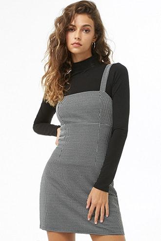 Forever21 Geo Knit Mini Dress