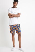 Forever21 Pop Art Floral Drawstring Shorts