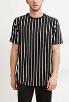 21 Men Men's  Striped Cotton Tee