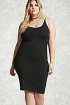 Forever21 Plus Size Contrast Tank Dress