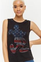 Forever21 Disney Mickey Mouse Stars & Stripes Tank Top