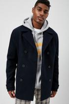 Forever21 Double-breasted Felt Blazer