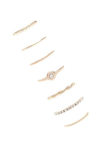 Forever21 Assorted Midi & Regular Rings Set